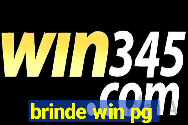 brinde win pg